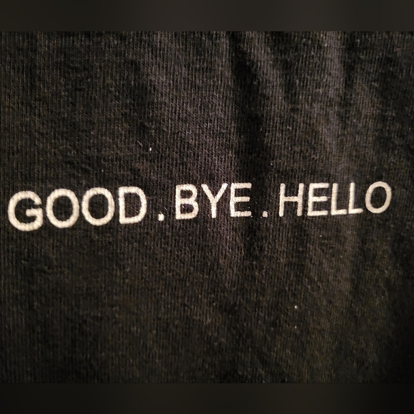 Good Bye Hello Oversized T-shirt | Size Small - Picture 7 of 9